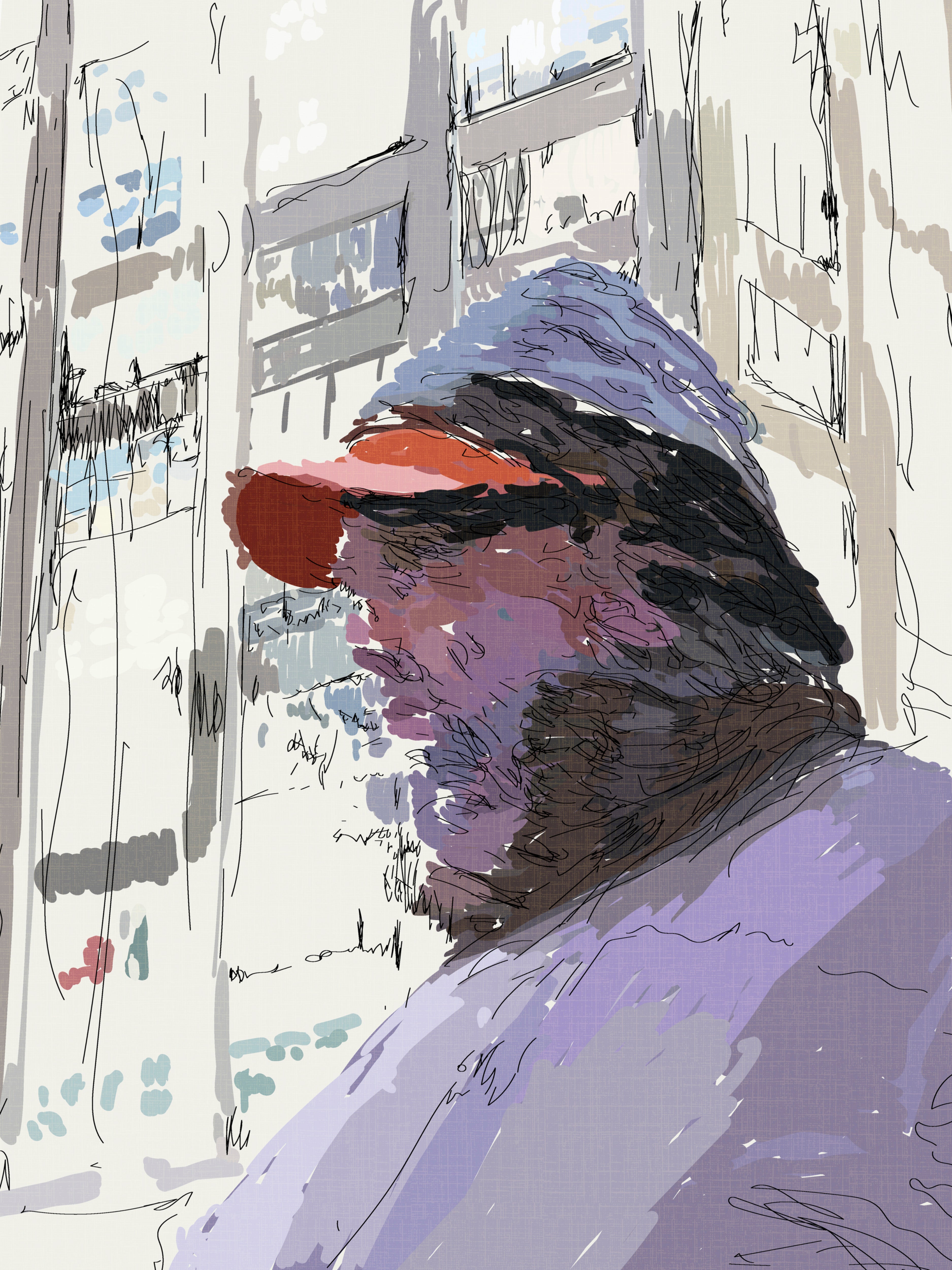 37th St Walking Hoodie